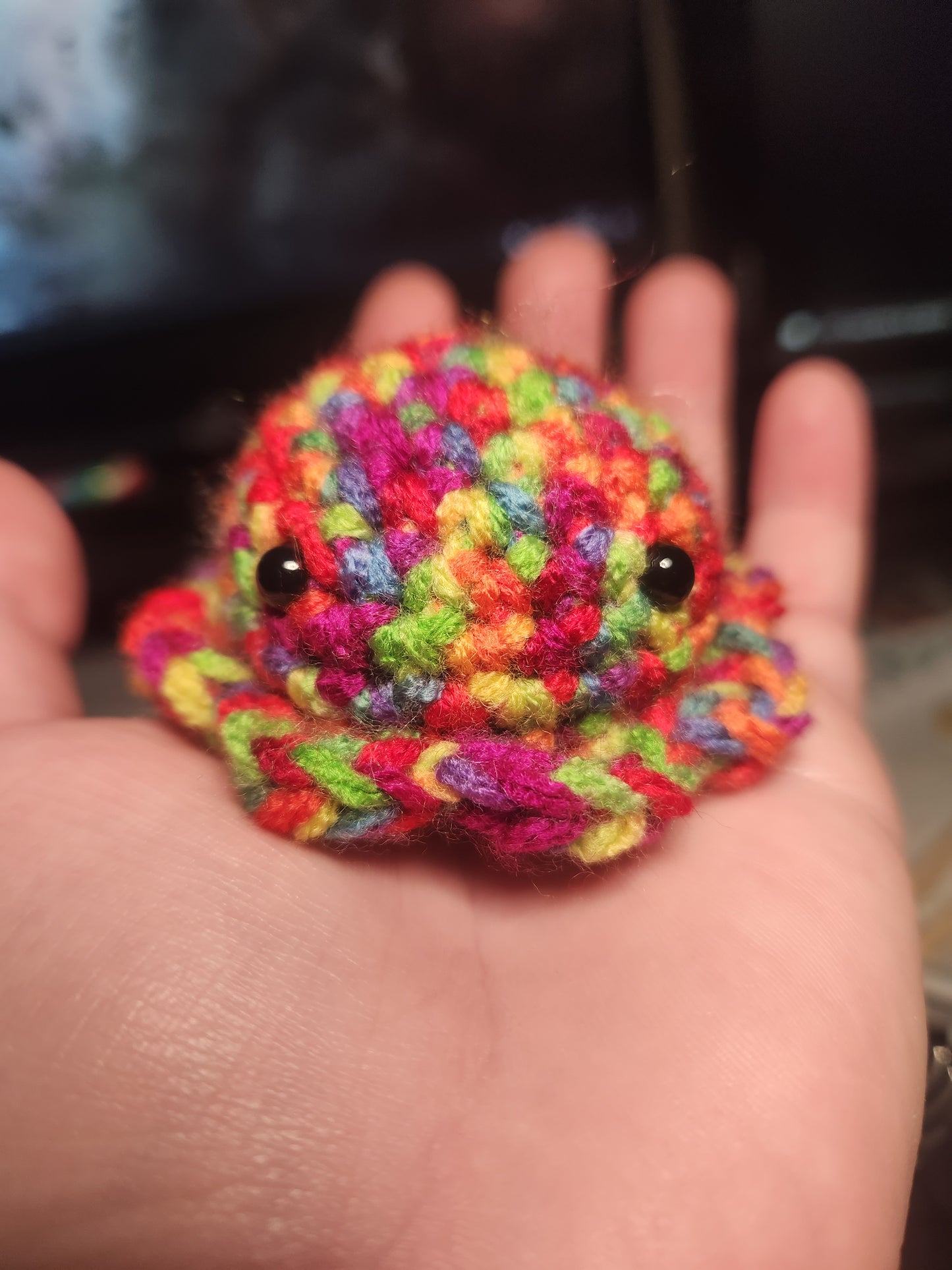 Tiny Octopus Keychain